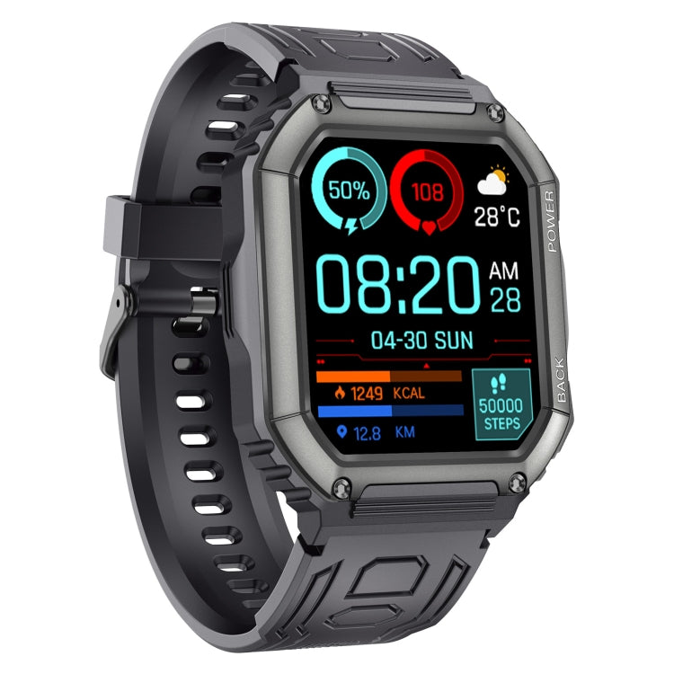 KR06 Waterproof Pedometer Sport Smart Watch, Support Heart Rate / Blood Pressure Monitoring / BT Calling