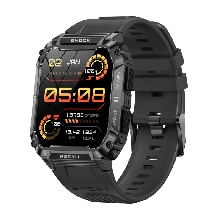 HAMTOD T3 1.95 inch Three Defenses Sport Smart Watch, Support BT Call / Sport Modes / Sleep / Heart Rate / Blood Oxygen / Blood Pressure Monitoring