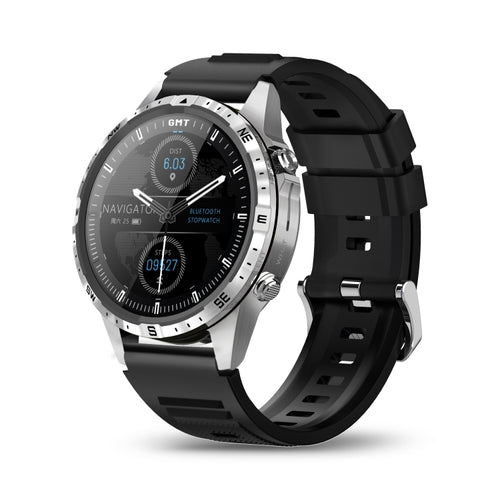 HAMTOD GT45 1.6 inch Waterproof Smart Watch, Support Bluetooth Call / Heart Rate / Blood Oxygen Monitoring