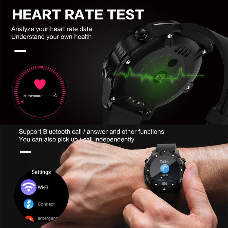 S3 1.39 inch OLED Screen Display Bluetooth Smart Watch, IP67 Waterproof, Support Compass / Heart Rate Monitor / SIM Card / GPS Navigation, Compatible with Android and iOS Phones