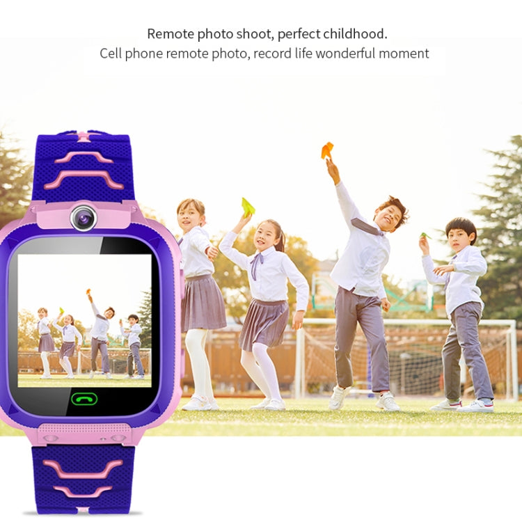 Q12B 1.44 inch Color Screen Smartwatch for Children, Support LBS Positioning / Two-way Dialing / One-key First-aid / Voice Monitoring / Setracker APP