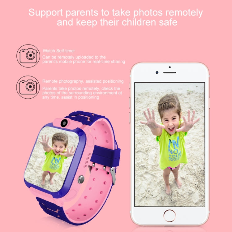 Q120 1.44 inch Color Screen Smartwatch for Children IP67 Waterproof, Support LBS Positioning / Two-way Dialing / One-key First-aid / Voice Monitoring / Setracker APP