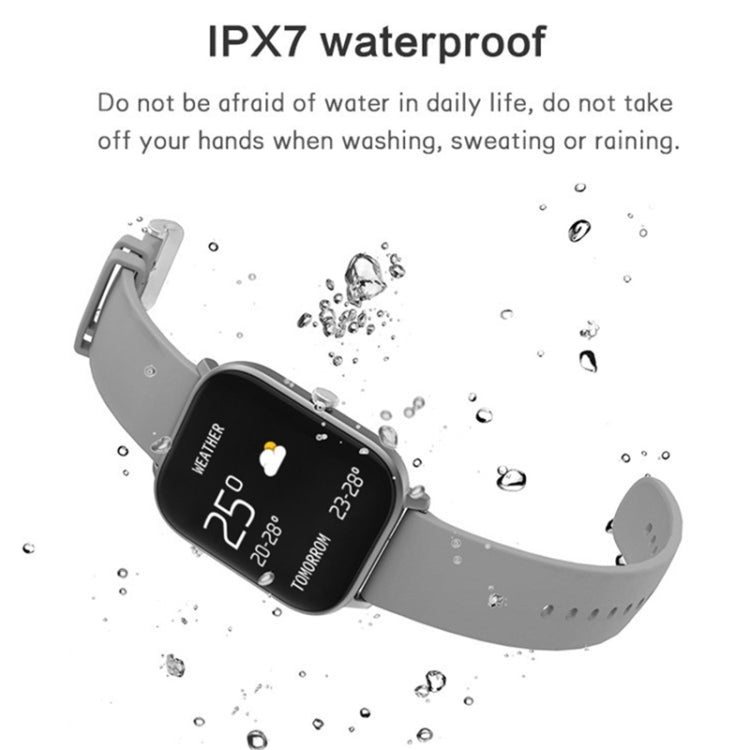 LOKMAT P8 1.4 inch Screen Waterproof Health Smart Watch, Pedometer / Sleep / Heart Rate Monitor