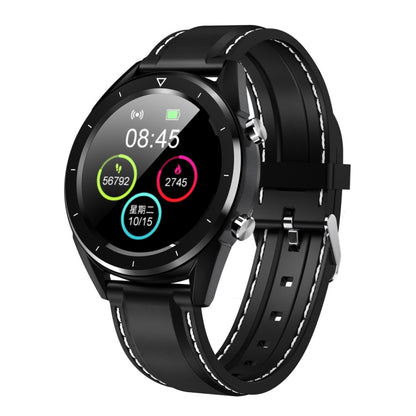 DT28 1.54inch IP68 Waterproof Silicone Strap Smartwatch Bluetooth 4.2, Support Incoming Call Reminder / Blood Pressure Monitoring / Watch Payment