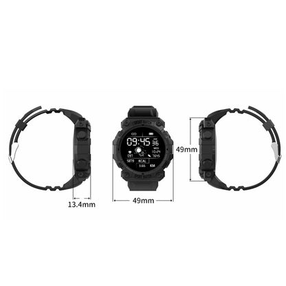 FD68S 1.44 inch Color Roud Screen Sport Smart Watch, Support Heart Rate / Multi-Sports Mode, FD68S