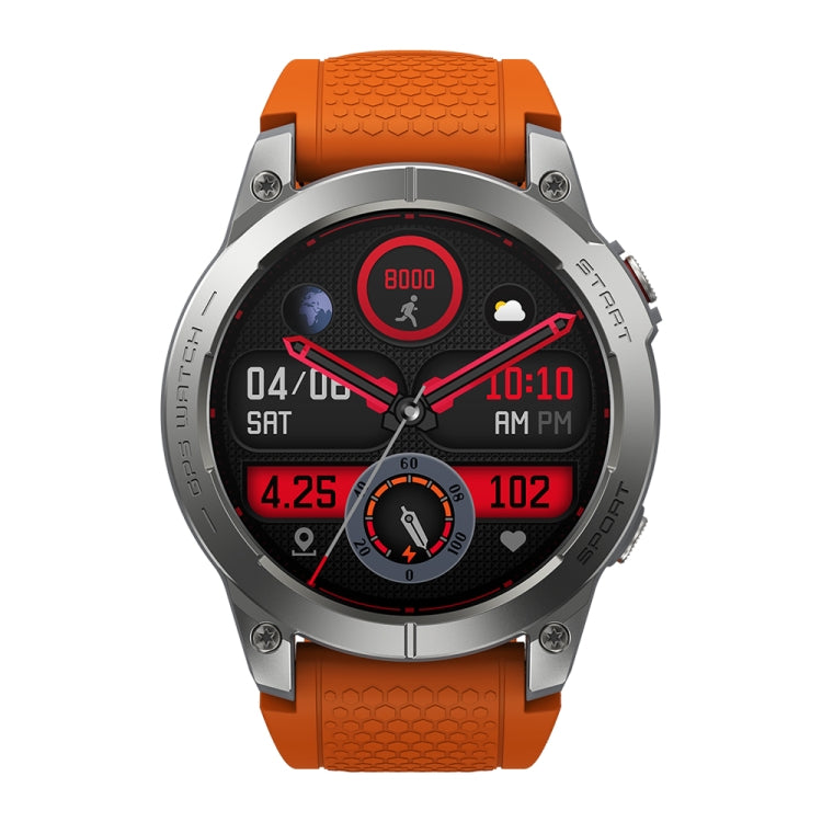 Zeblaze Stratos 3 1.43 inch AMOLED Screen IP68 Waterproof Smart Watch, Support Bluetooth Call / GPS, Stratos 3