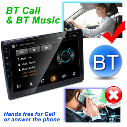 HD 9 inch Universal Car Android 8.1 Radio Receiver MP5 Player, Support FM & Bluetooth & TF Card & GPS, 9090