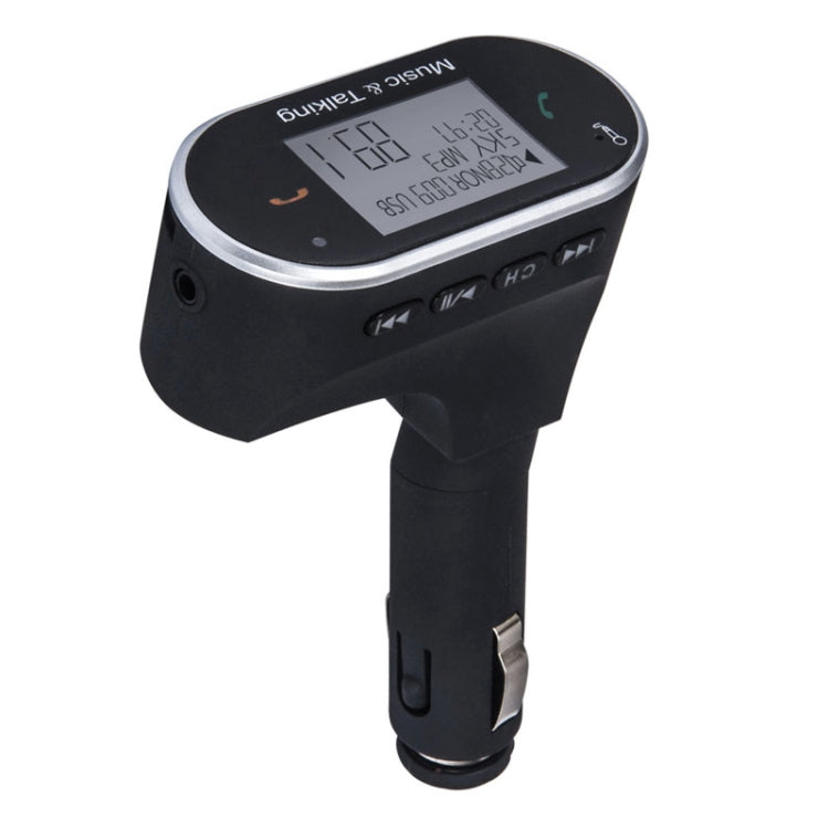 630C Chicken Leg Shape Car Stereo Radio MP3 Audio Player, Bluetooth Hands-free Car Kit FM Transmitter, 630C