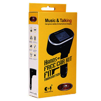 630C Chicken Leg Shape Car Stereo Radio MP3 Audio Player, Bluetooth Hands-free Car Kit FM Transmitter, 630C