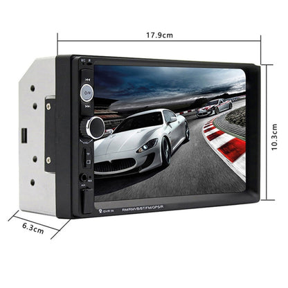 7010B HD 2 Din 7 inch Car Bluetooth Radio Receiver MP5 Player, Support FM & USB & TF Card, 7010B