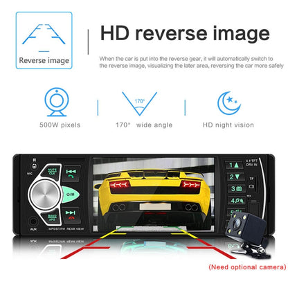 SWM-4022D HD 4.1 inch 12V Universal Car Radio Receiver MP5 Player, Support FM & Bluetooth & TF Card with Remote Control, SWM-4022D