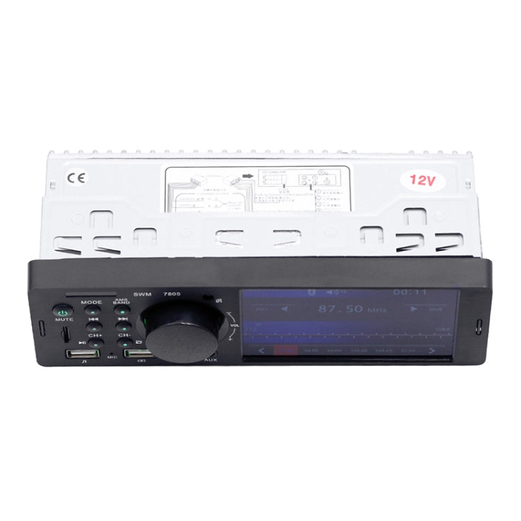 7805 4.1 inch Universal Car Radio Receiver MP5 Player, Support FM & Bluetooth & TF Card with Remote Control, 7805