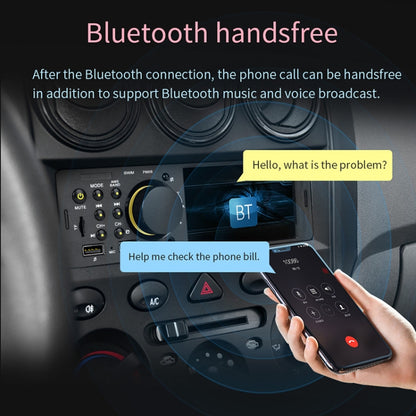 7805 4.1 inch Universal Car Radio Receiver MP5 Player, Support FM & Bluetooth & TF Card with Remote Control, 7805