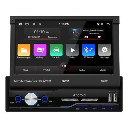 SWM 9702 Car HD 7 inch Android Radio Receiver MP5 Player, Support FM & Bluetooth & GPS & WiFi, SWM - 9702