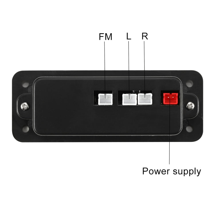 Car 5V 2x3W Audio MP3 Player Decoder Board FM Radio TF USB 3.5mm AUX, with Bluetooth and Recording Call Function, Audio MP3 Player Decoder Board