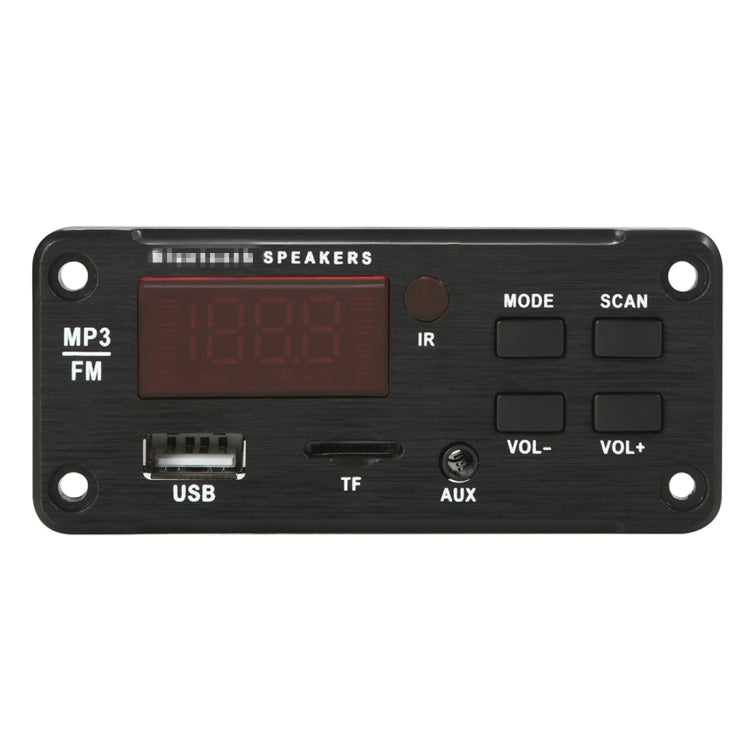 Car 5V Color Screen Display Bluetooth 5.0 Audio MP3 Player Decoder Board FM Radio TF Card USB 3.5mm AUX, with Remote Control, 5V