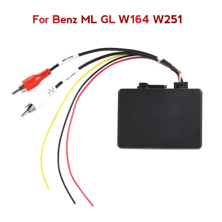 Car Optical Fiber Audio Decoding Conversion Box MOST for Mercedes-Benz W164, For Mercedes-Benz W164