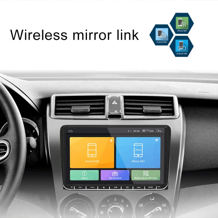 CKVW92 HD 9 inch 2 Din Android 6.0 Car MP5 Player GPS Navigation Multimedia Player Bluetooth Stereo Radio for Volkswagen, Support FM & Mirror Link, Europe Map Version, Europe Map Version