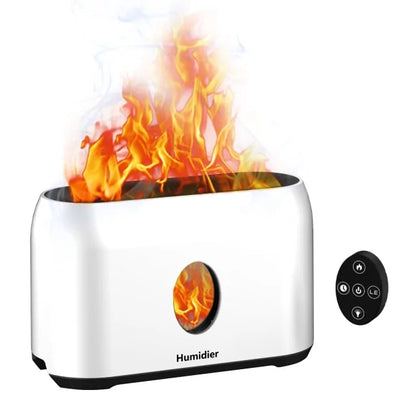 Flame Mist Humidifier with Remote Control