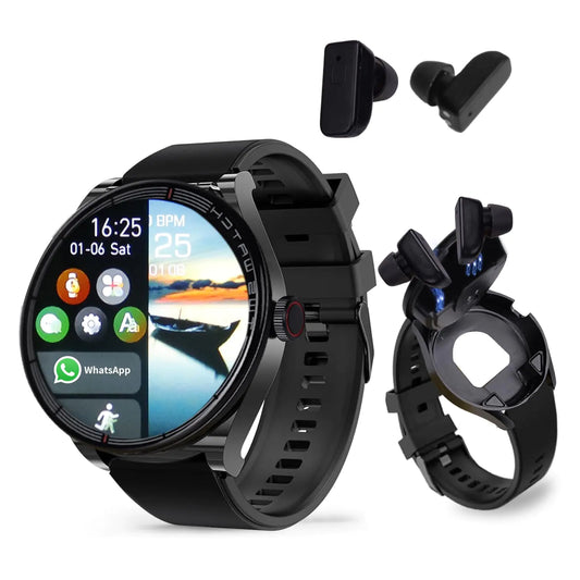 YOUCIDI 2-in-1 Bluetooth Smartwatch & Earbuds