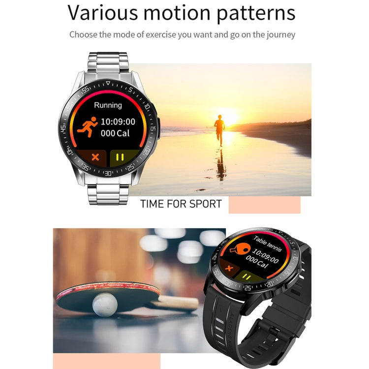 GT3 1.3 inch Full-fit Round Screen Smart Watch, Support Sleep Monitor / Heart Rate Monitor / Temperature Monitoring