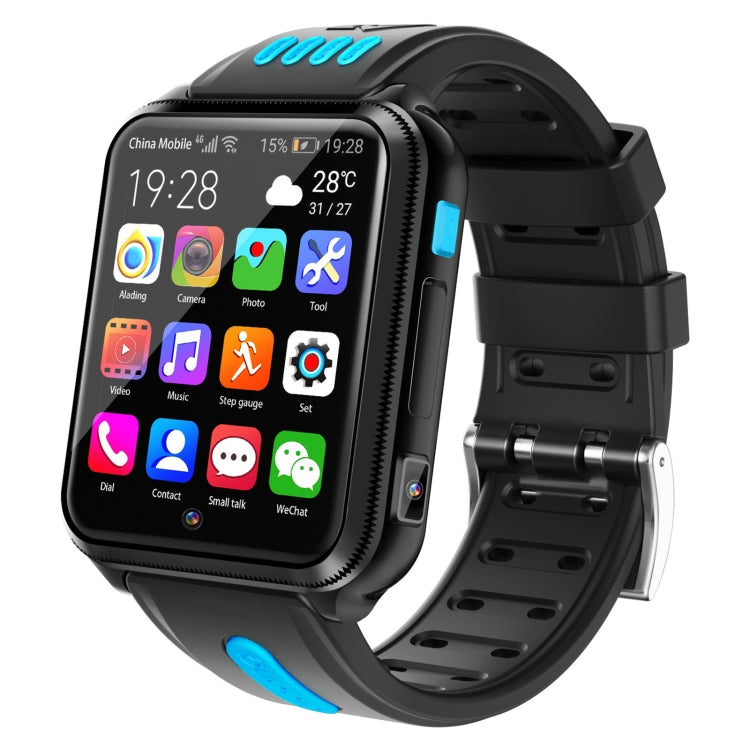 H1(1+8) 1.54 inch Full-fit Screen Dual Cameras Smart Phone Watch, Support SIM Card / GPS Tracking / Real-time Trajectory / Temperature Monitoring