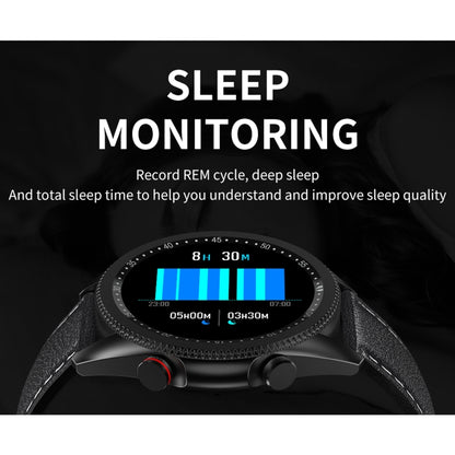 M98 1.28 inch IPS Color Screen IP67 Waterproof Smart Watch, Support Sleep Monitor / Heart Rate Monitor / Bluetooth Call, Style:Steel Strap, Steel Strap(Black), Steel Strap(Silver)