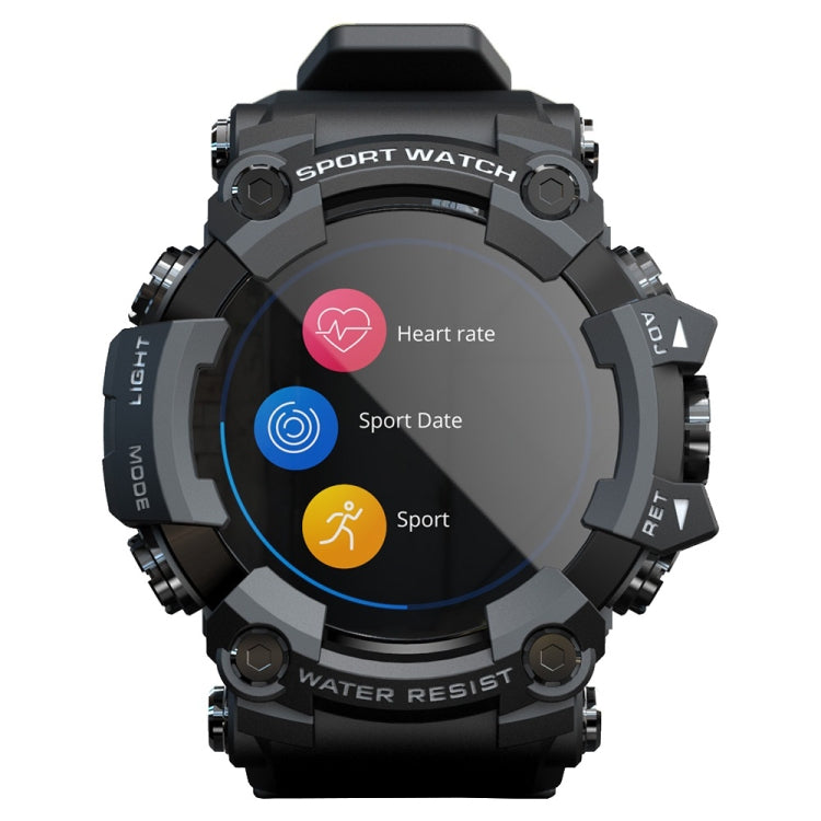 Lokmat ATTACK 1.28 inch TFT LCD Screen Smart Watch, Support Sleep Monitor / Heart Rate Monitor / Blood Pressure Monitor, ATTACK