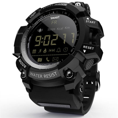 Lokmat MK16 LCD Screen 50m Waterproof Smart Watch, Support Information Reminder / Remote Camera / Walking Motion Monitor