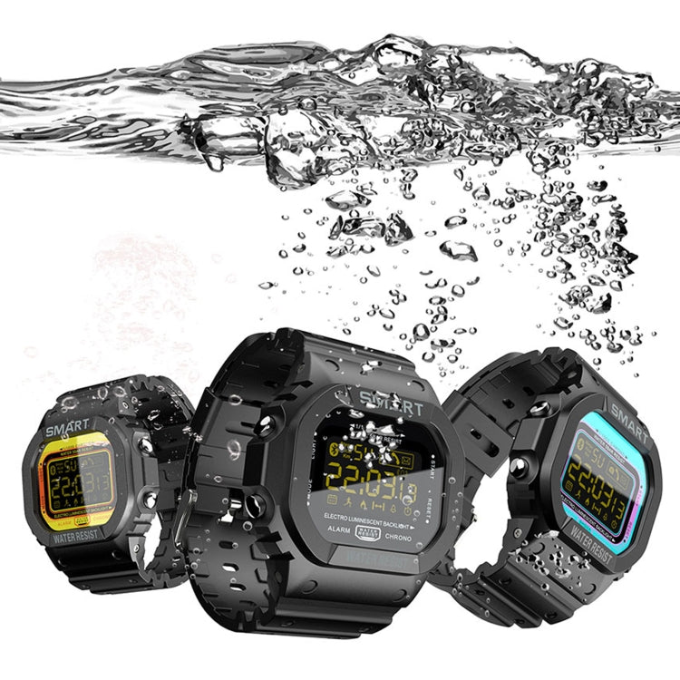 Lokmat MK22 1.21 inch FSTN LCD Screen 50m Waterproof Smart Watch, Support Information Reminder / Remote Camera / Sport Record, EDA001133601A, EDA001133601B, EDA001133601C