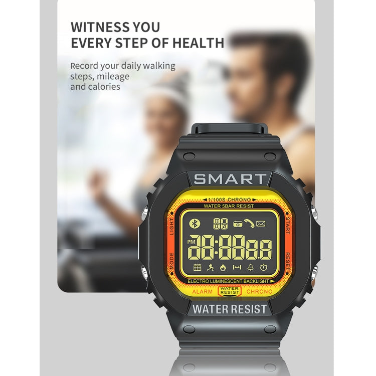 Lokmat MK22 1.21 inch FSTN LCD Screen 50m Waterproof Smart Watch, Support Information Reminder / Remote Camera / Sport Record, EDA001133601A, EDA001133601B, EDA001133601C