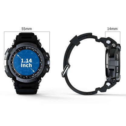 Lokmat MK28 1.4 inch FSTN Screen IP68 Waterproof Smart Watch, Support Information Reminder / Remote Camera / Sport Record