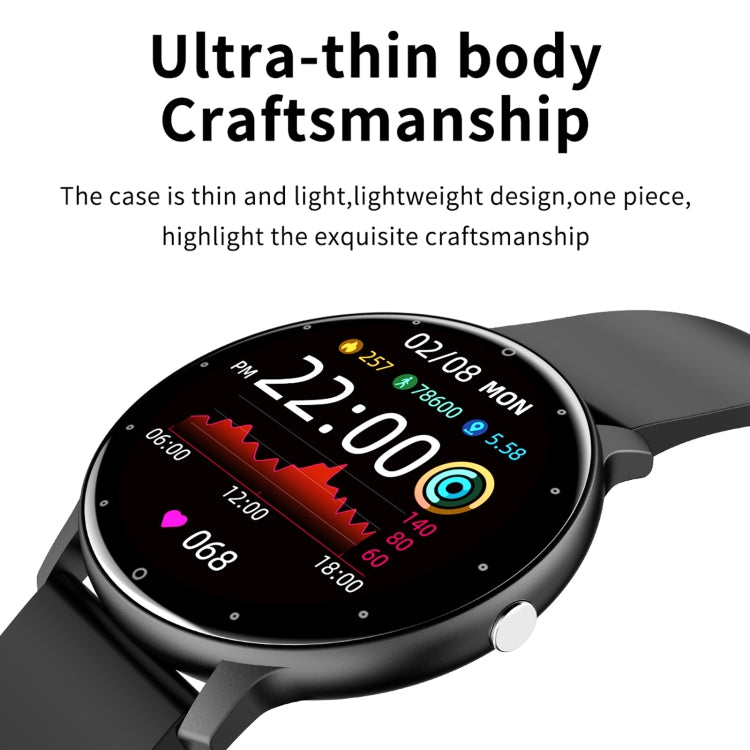 ZL02 1.28 inch Touch Screen IP67 Waterproof Smart Watch, Support Blood Pressure Monitoring / Sleep Monitoring / Heart Rate Monitoring