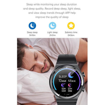 GT69 1.3 inch IPS Touch Screen IP67 Waterproof Bluetooth Earphone Smart Watch, Support Sleep Monitoring / Heart Rate Monitoring / Bluetooth Call