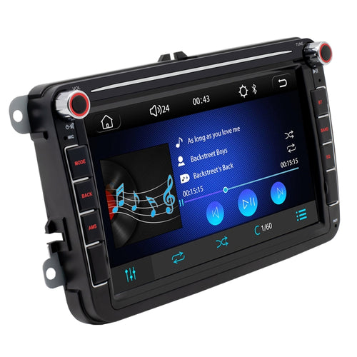 9083 For Volkswagen 8 inch IPS Screen Car MP5 Audio Player, Support Bluetooth Hand-free Calling / FM / SD Card / AUX / Wireless Mirrorlink, 9083