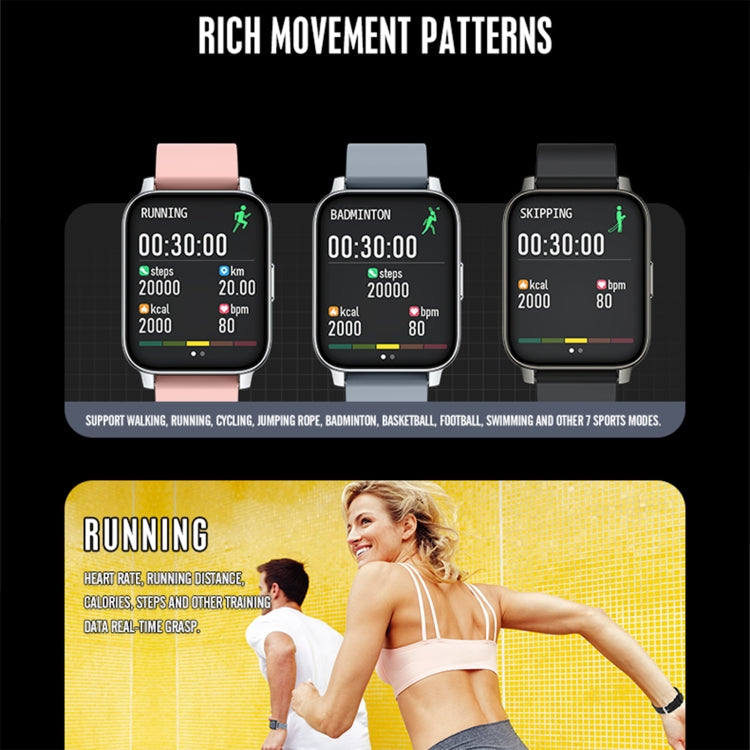 Rogbid Rowatch 2 1.69 inch TFT Screen Smart Watch, Support Blood Pressure Monitoring/Sleep Monitoring