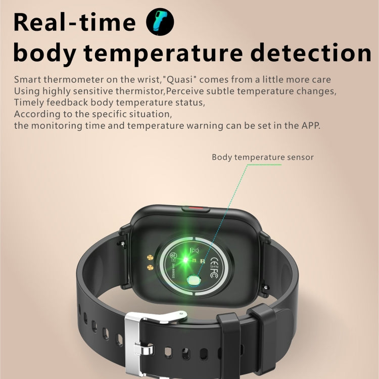 Q9 Pro GT2 1.85 inch TFT HD Screen Smart Watch, Support Body Temperature Monitoring/Heart Rate Monitoring