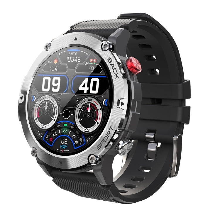 C21 1.32 inch HD Screen Smart Watch, Support Heart Rate Monitoring/Blood Oxygen Monitoring