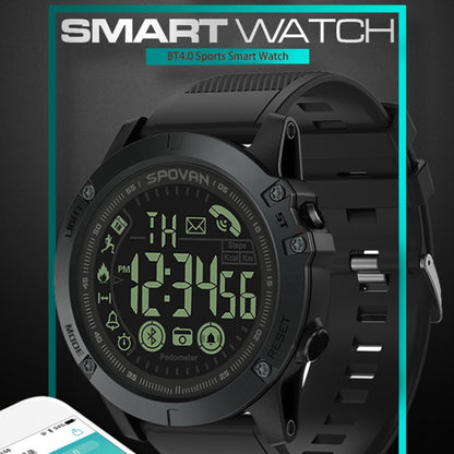 PR1-2 1.24 inch IP68 Waterproof Sport Smart Watch, Support Bluetooth / Sleep Monitor / Call Reminder