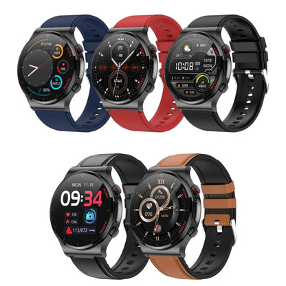 E300 1.32 Inch Screen TPU Watch Strap Smart Health Watch Supports Body Temperature Monitoring, ECG monitoring blood pressure