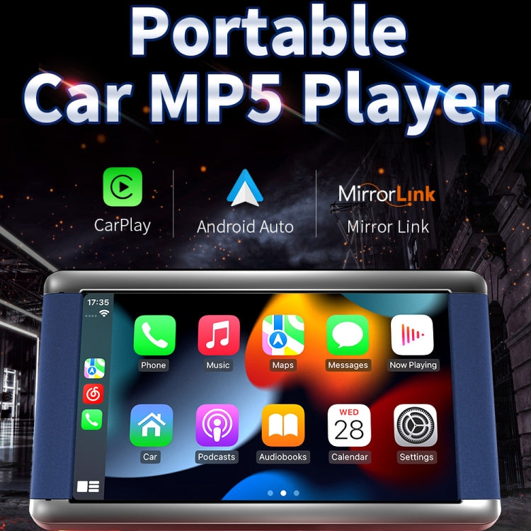 B300C 7 inch Car MP5 Player Carplay Mobile Phone Internet Tablet Monitor, B300C