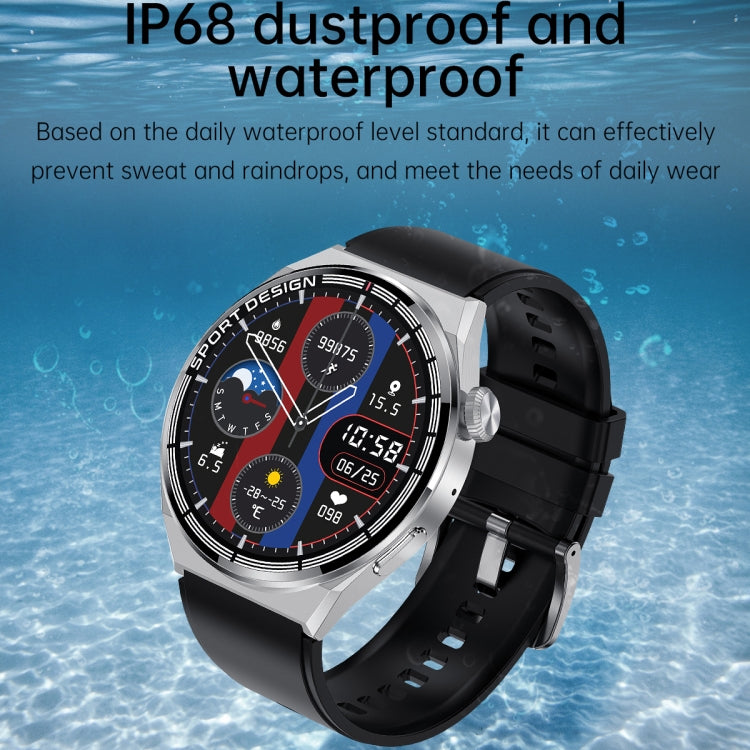 MD3MAX 1.39 inch Round Screen TPU Strap Smart Watch Supports Heart Rate Monitoring/Blood Oxygen Monitoring, TPU Strap