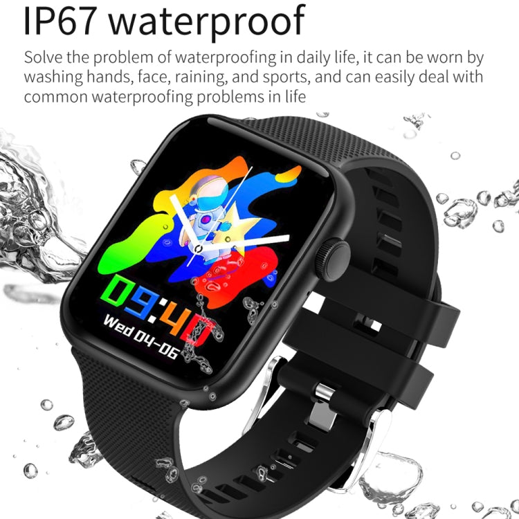 HT15 1.85 inch Silicone Band IP67 Waterproof Smart Watch, Support Bluetooth Calling / Sleep Monitoring