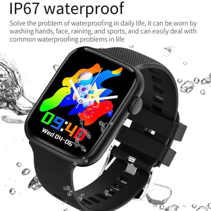 HT15 1.85 inch Silicone Band IP67 Waterproof Smart Watch, Support Bluetooth Calling / Sleep Monitoring