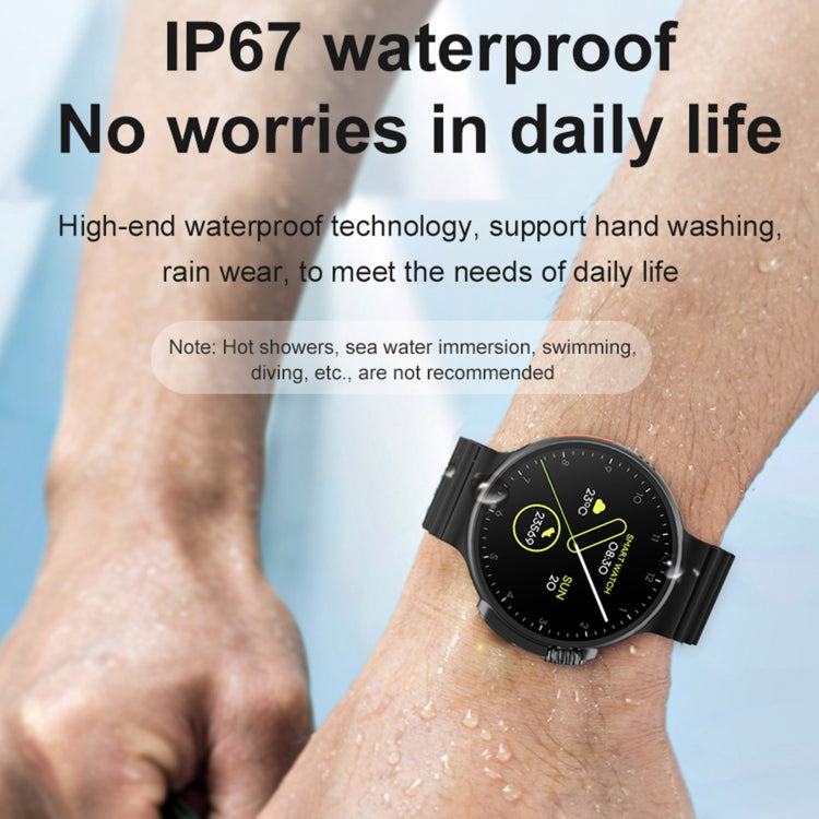 K9 Ultra Pro 1.39 inch Silicone Band IP67 Waterproof Smart Watch Support Bluetooth Call / NFC