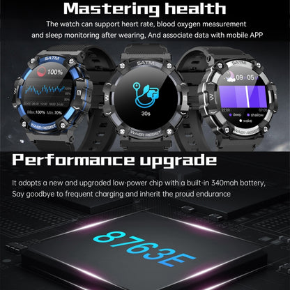 PG666 1.39 inch TFT Screen Bluetooth Call Smart Watch, Support Heart Rate / Blood Pressure Monitoring