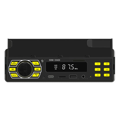 SWM D3400 Car Bluetooth MP3 Player Support Smart Voice Assistant / FM