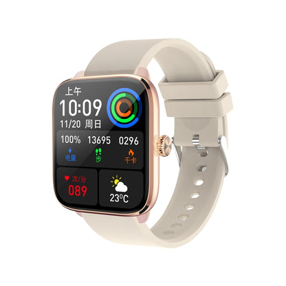 T20 1.96 inch IP67 Waterproof Silicone Band Smart Watch, Supports Dual-mode Bluetooth Call / Heart Rate Monitoring