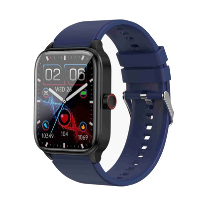 ET540 1.91 inch IP67 Waterproof Silicone Band Smart Watch, Support ECG / Non-invasive Blood Glucose Measurement, ET540 (Black), ET540 (Blue), ET540 (Red)