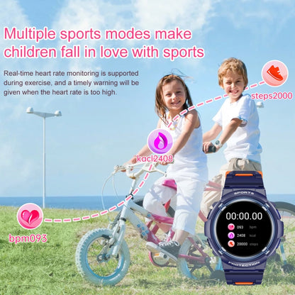 HT19 1.2 inch Round Screen IP68 Children Smart Watch, Support Sleep Monitoring